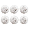 First Alert Brk Sc9120B-6 Hardwired Smoke And Carbon Monoxide Detector (Co) With Battery Backup. 6-Pack , White