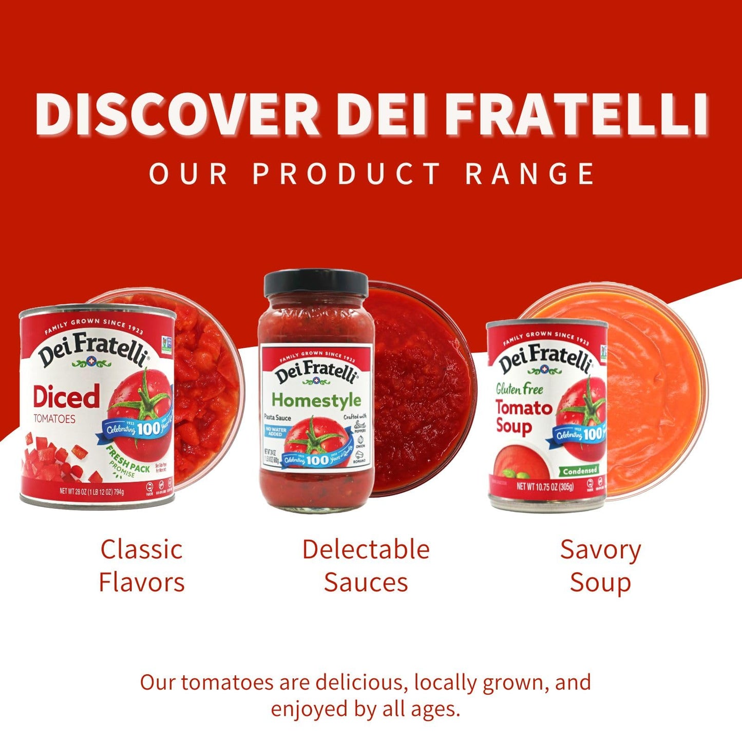 Dei Fratelli Simply Pizza Sauce - No Sugar Added (4 Pack)