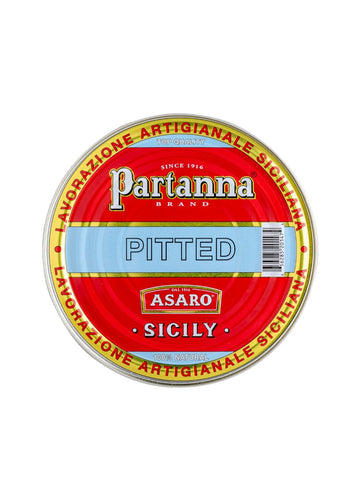 Partanna Castelvetrano Green Olives, Pitted, 5.07 lb Can