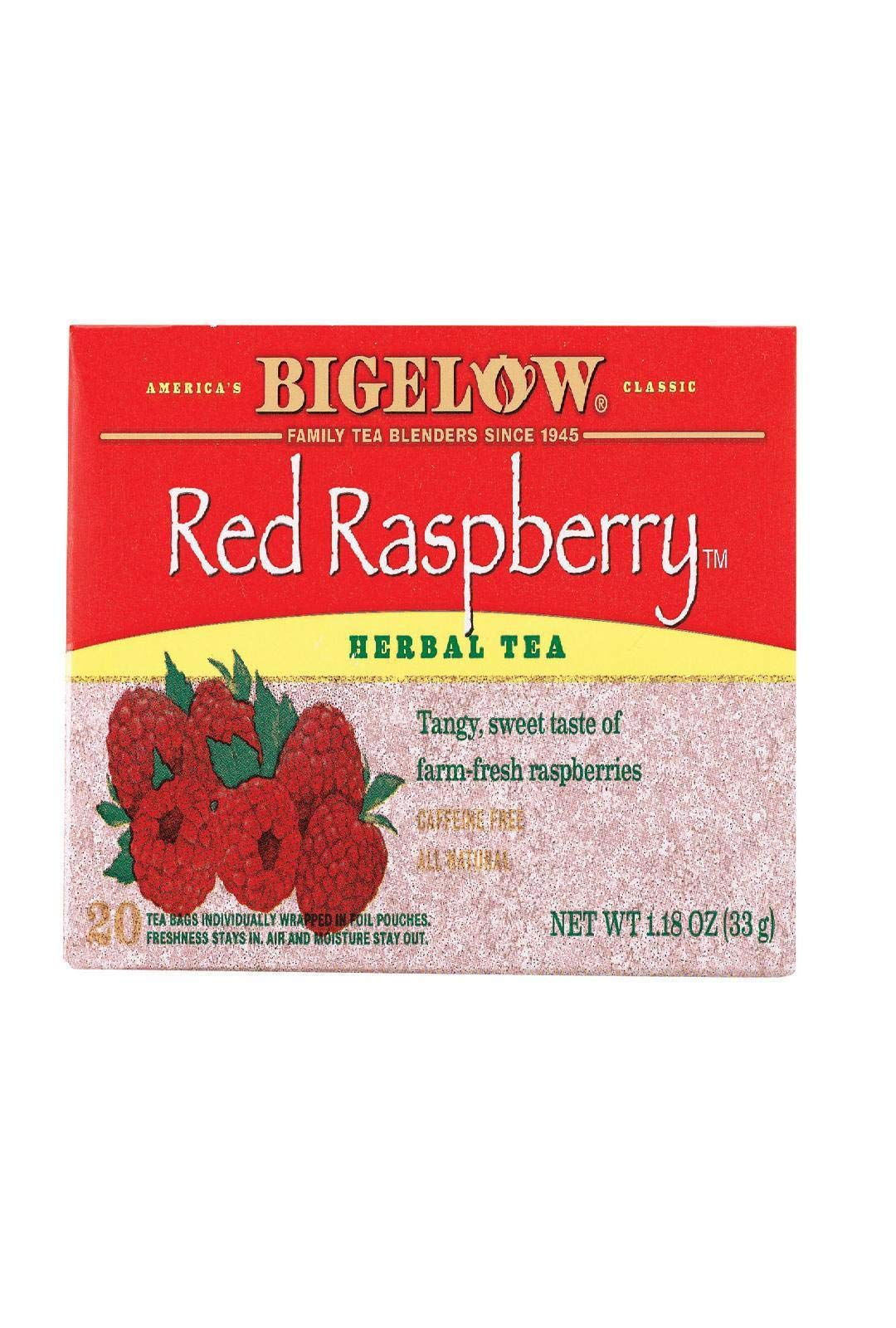 Bigelow Tea Herbal Tea - Red Raspberry - Case Of 6 - 20 Bag