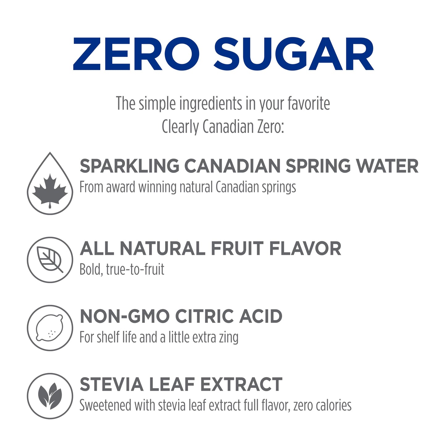 Clearly Canadian Sparkling Water Beverage, Zero Sugar, Zero Calories, 12 Pack (11 Fl Oz each)