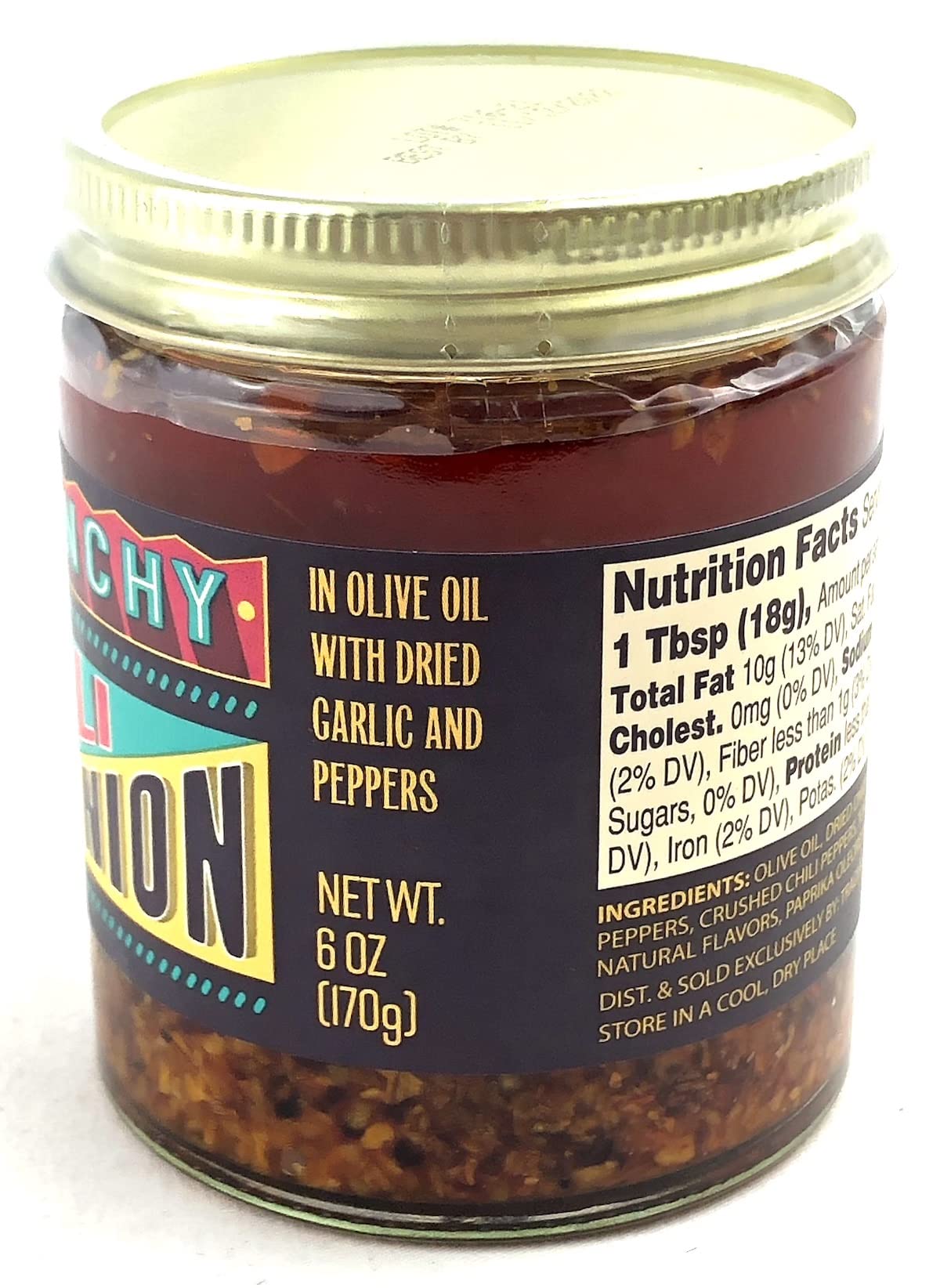 Trader Joe s Chili onion Crunch,1 Pack ( 6 ounce)