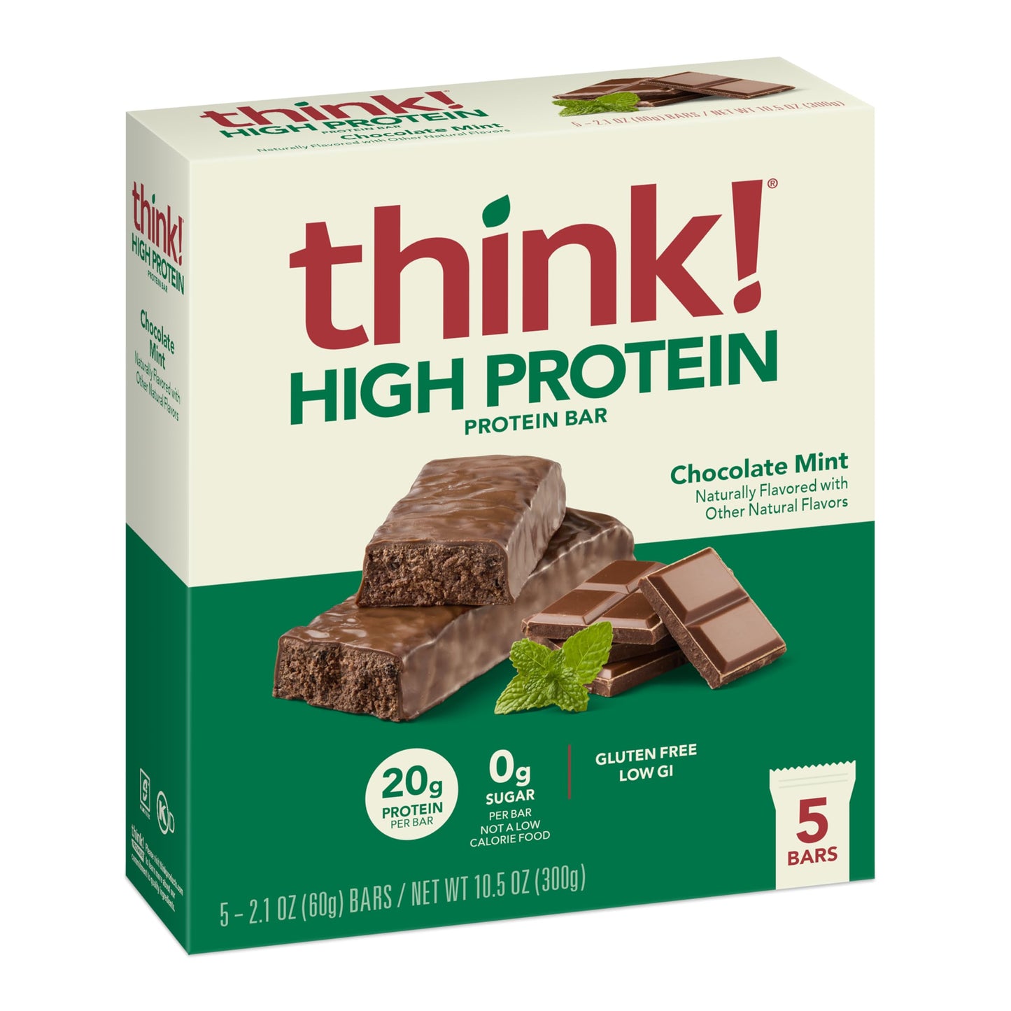 THINK! High Protein GF CHOCOLATE MINT 5PK