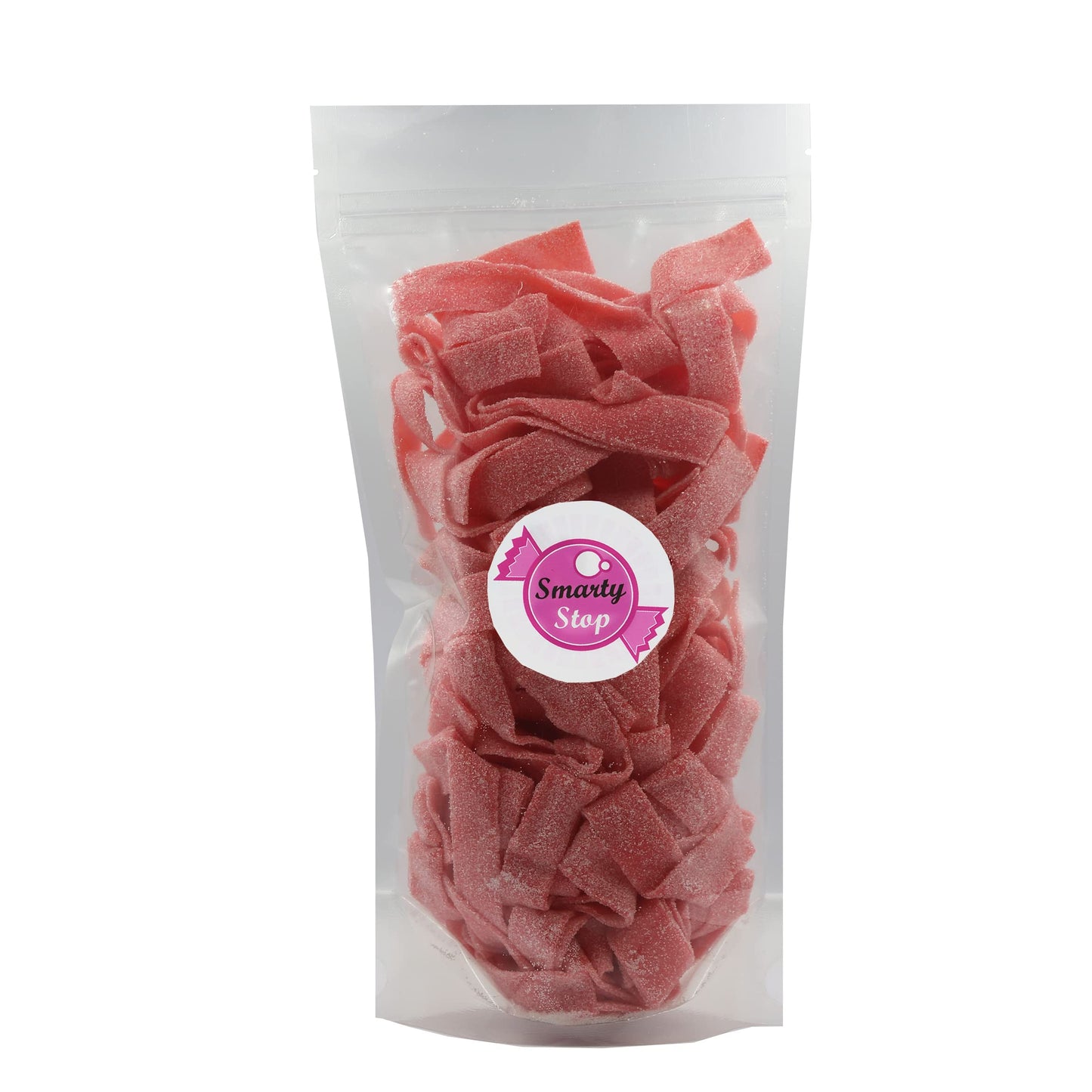 Smarty Stop Sour Gummy Candy Strips (Pink Lemonade, 1 Pound)