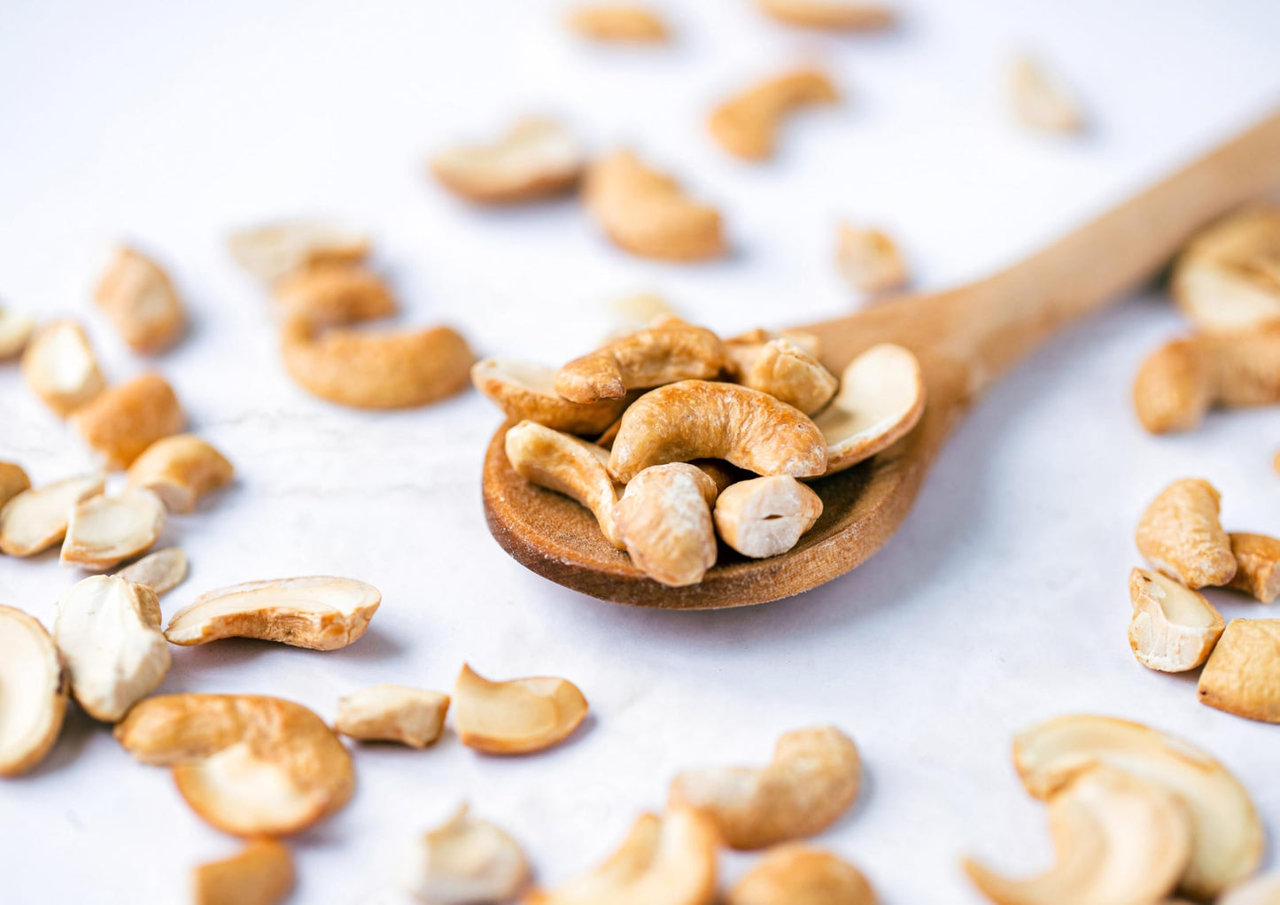 Food To Live - Dry Roasted Cashew Halves And Pieces, 8 Ounces - Unsalted Oven Roasted, No Oil Added, Keto, Kosher. High In Prote