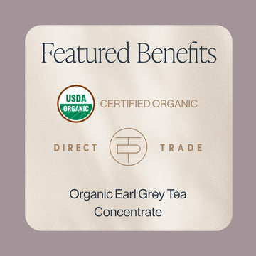 Rishi Tea London Fog Latte, Organic Black Tea Concentrate, 32 Fl Oz (Pack of 12)