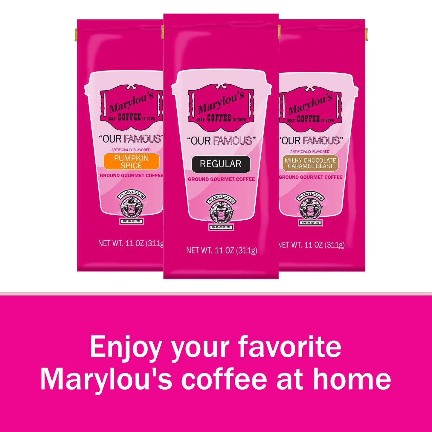 Marylous Coffee Hawaiian Chocolate Nut Flavored Ground Coffee - 11 oz Pack