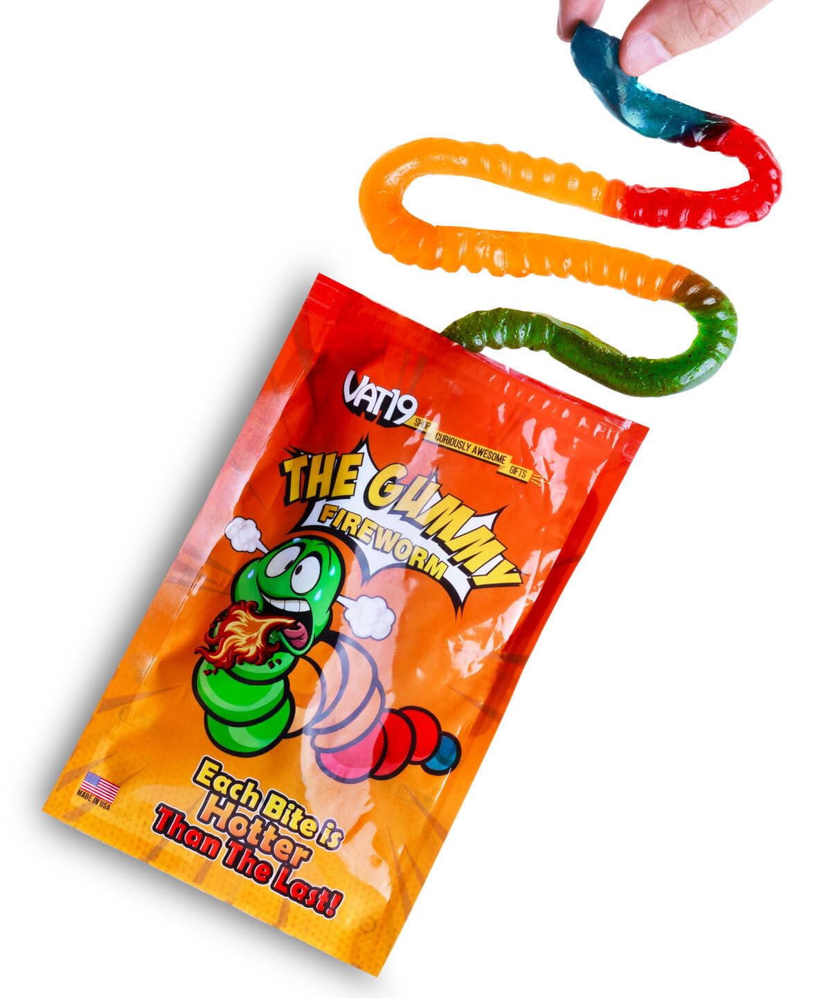 The Gummy Fireworm - Two Feet Of Increasing Spiciness