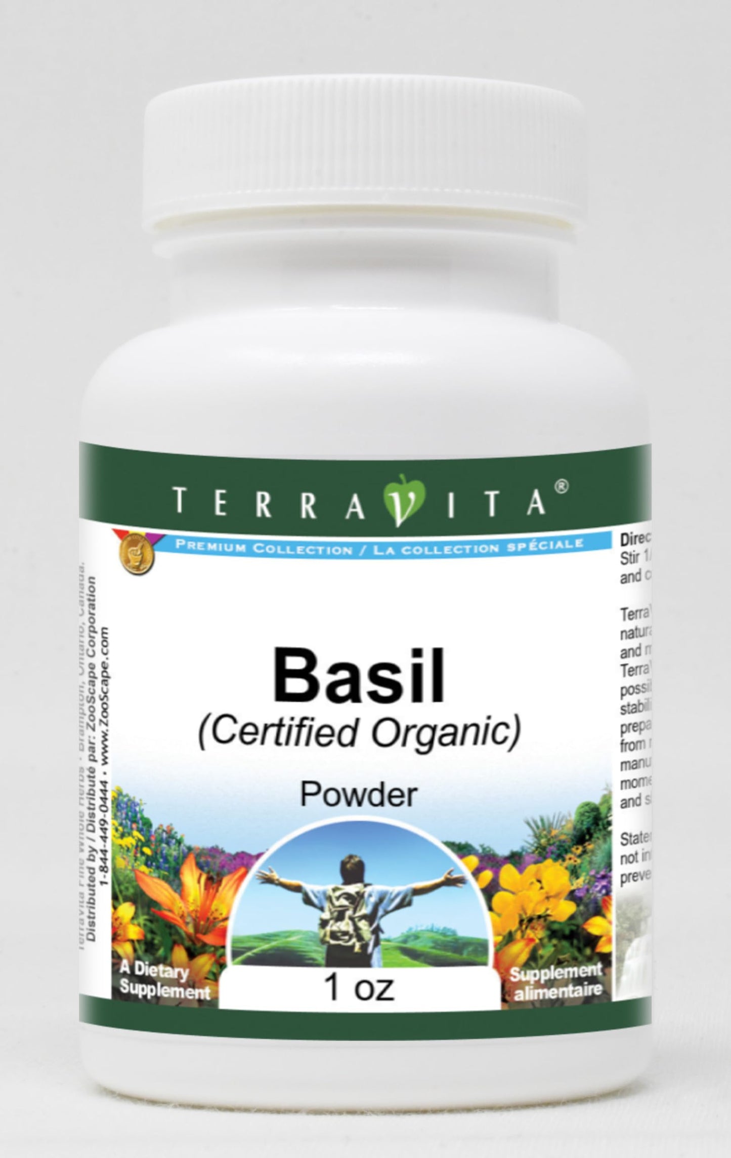 Basil (Certified Organic) Powder (1 oz, ZIN: 517572)