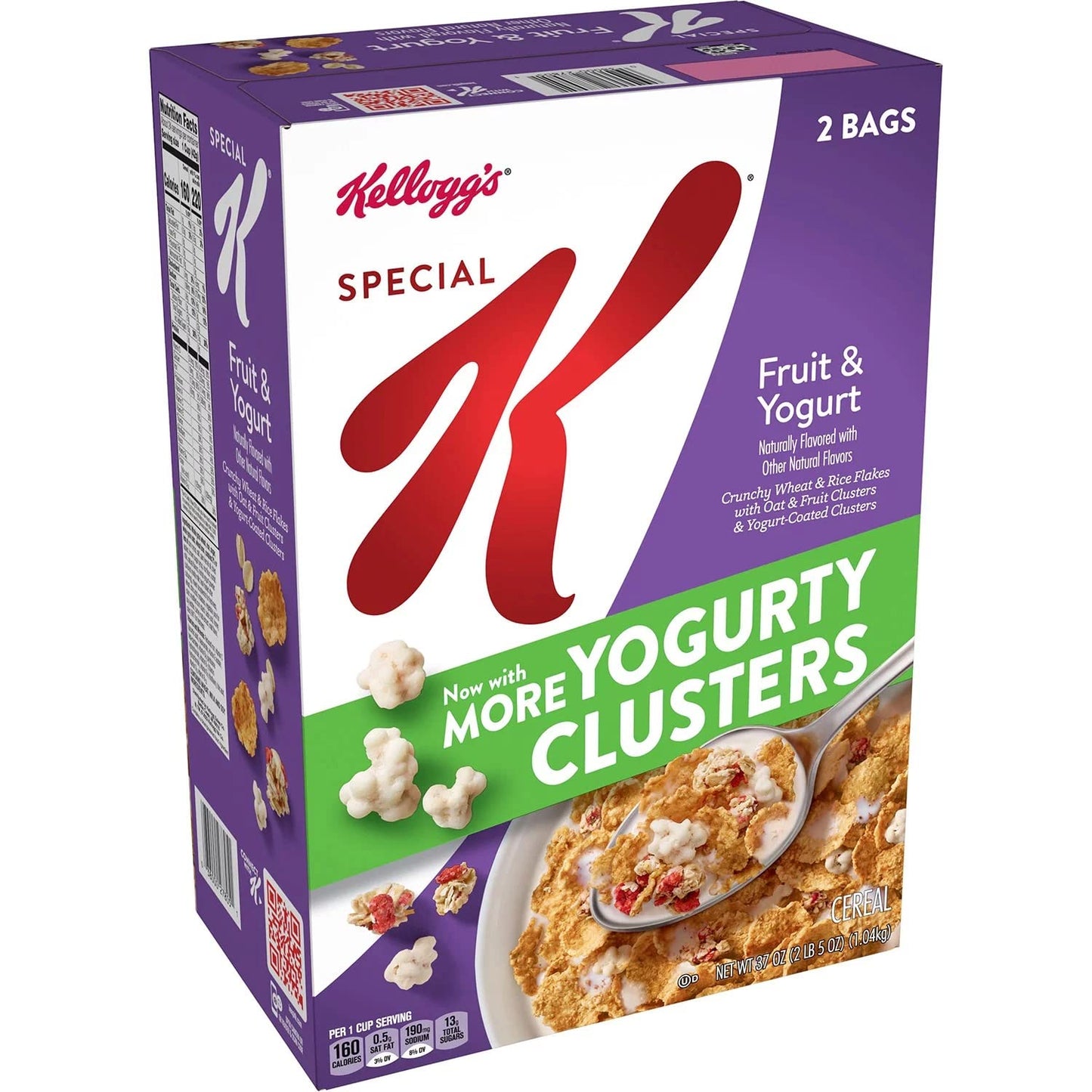 Kelloggs Special K Breakfast Cereal, Fruit and Yogurt (2 pk.)