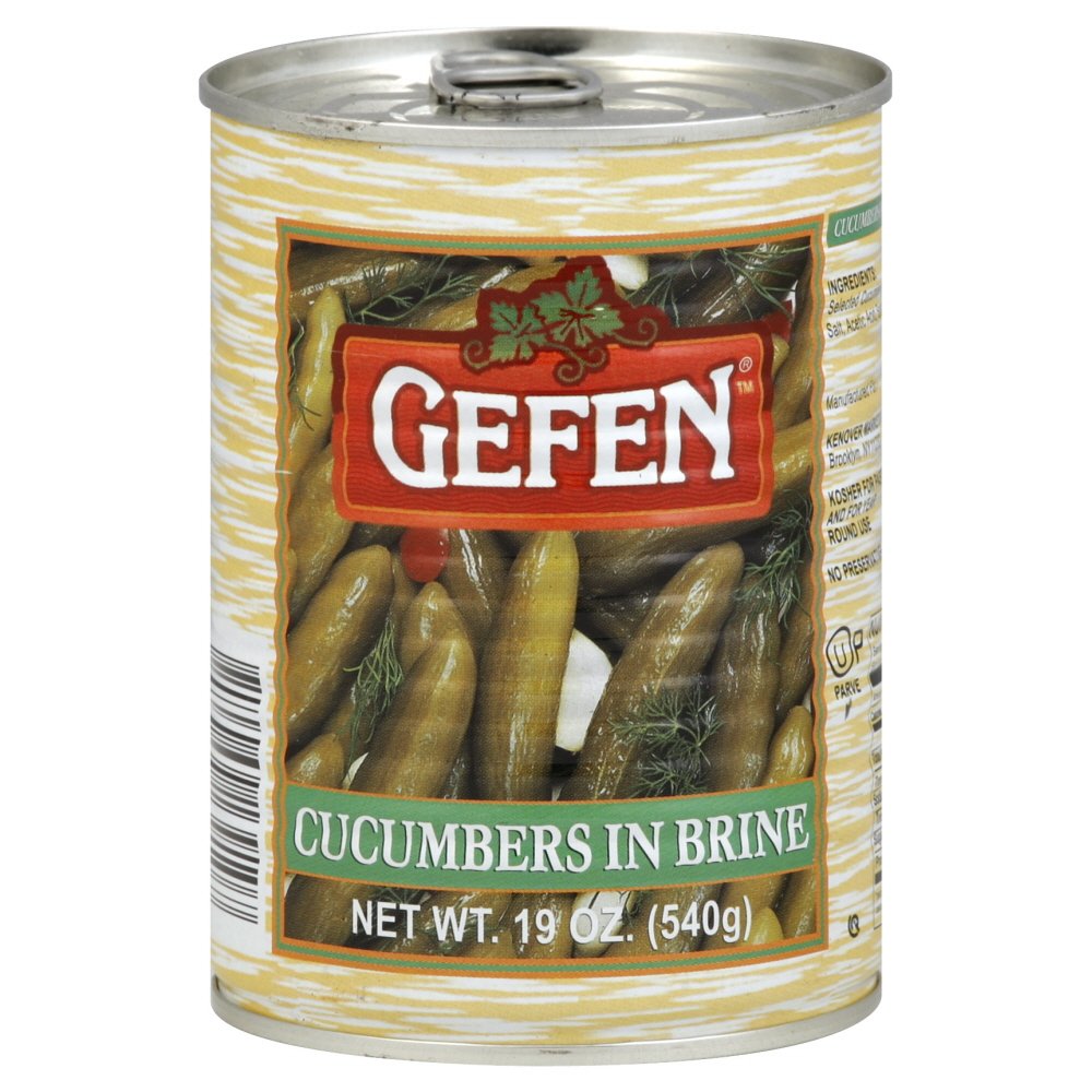Gefen 7-9 Cucumber in Brine, 19 oz