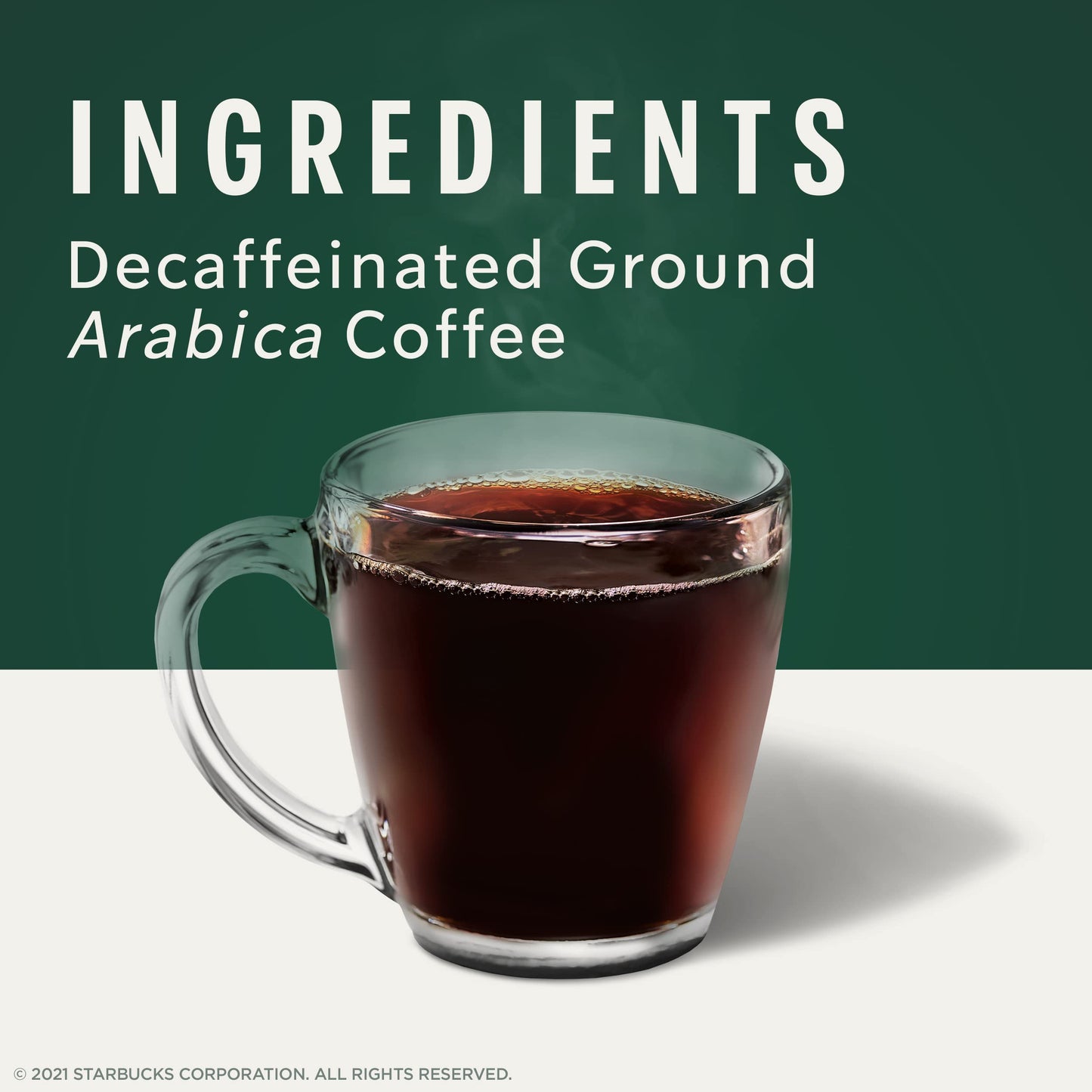 Starbucks K-Cup Coffee Pods, Starbucks Blonde Roast Coffee, Decaf Veranda Blend, 100% Arabica, 6 Boxes (60 Pods Total)