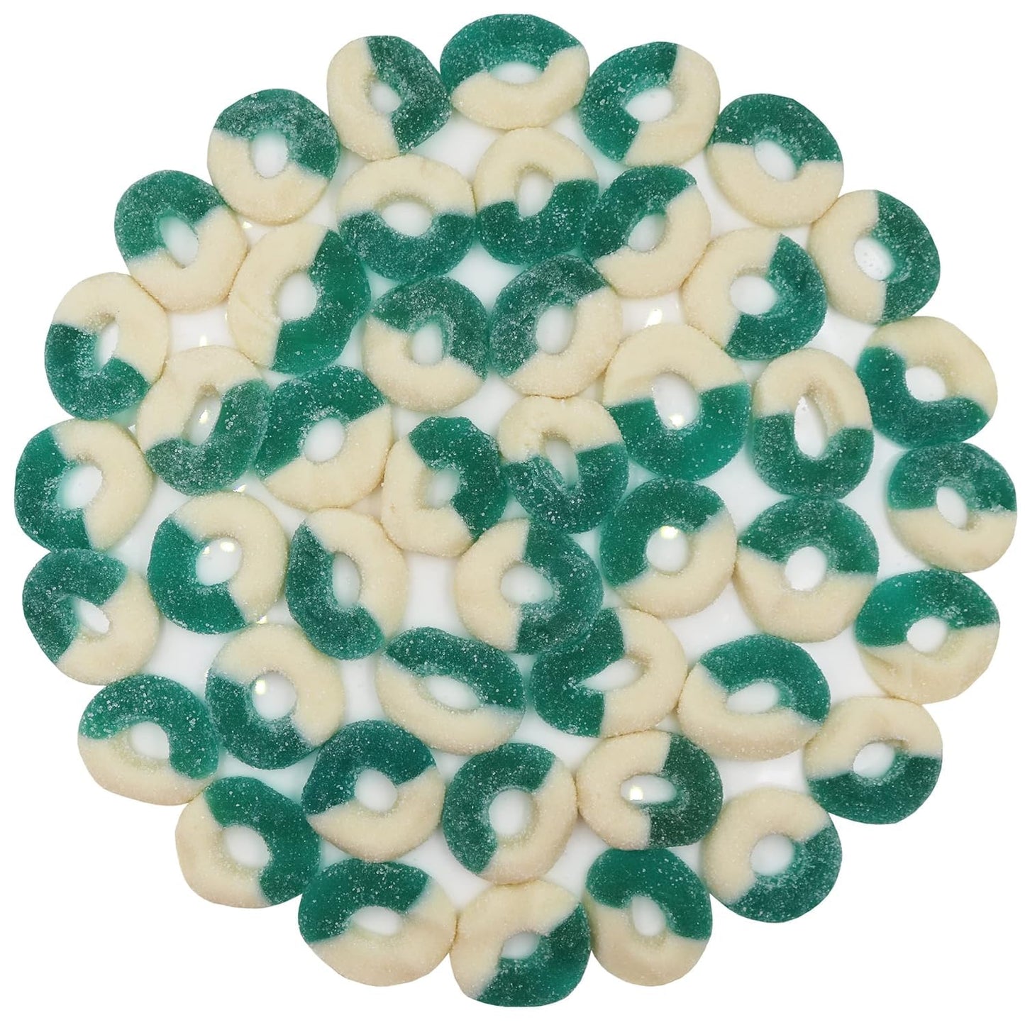 Firstchoicecandy Gummy Rings (Blue Raspberry, 2.2 Pound (Pack Of 1))