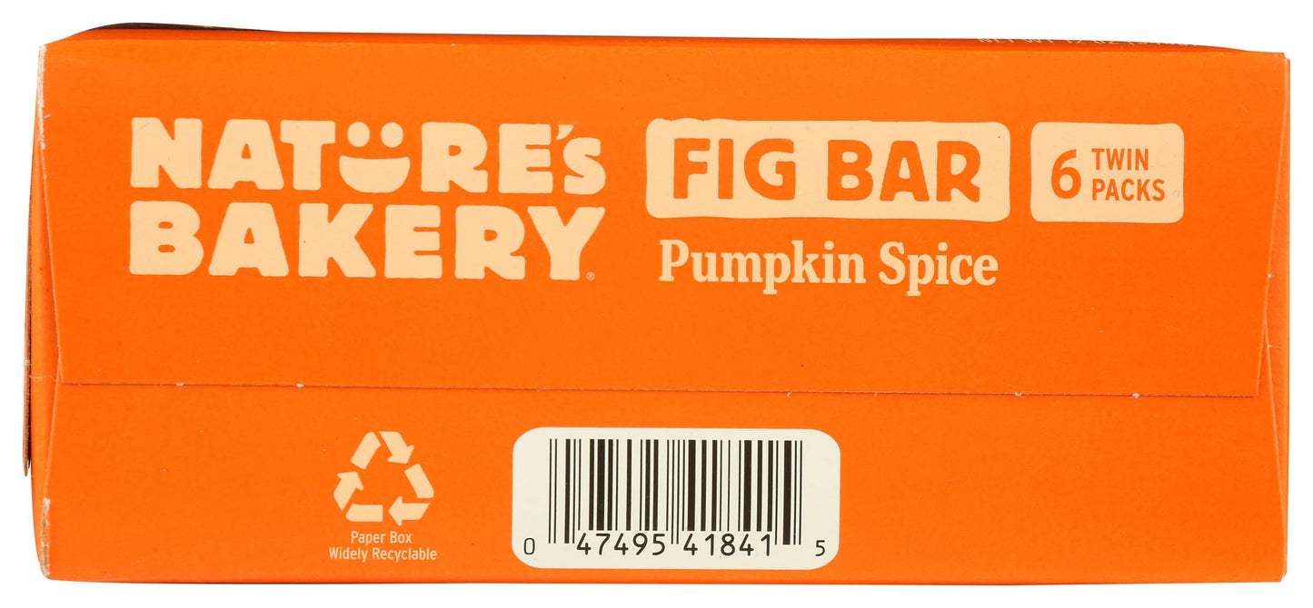Natures Bakery Fig Bar, Pumpkin Spice