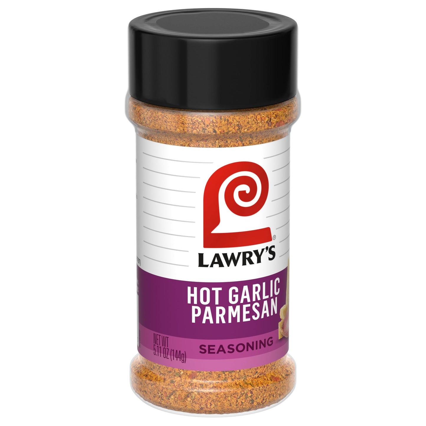 Lawrys Hot Garlic Parmesan Seasoning, 5.11 oz