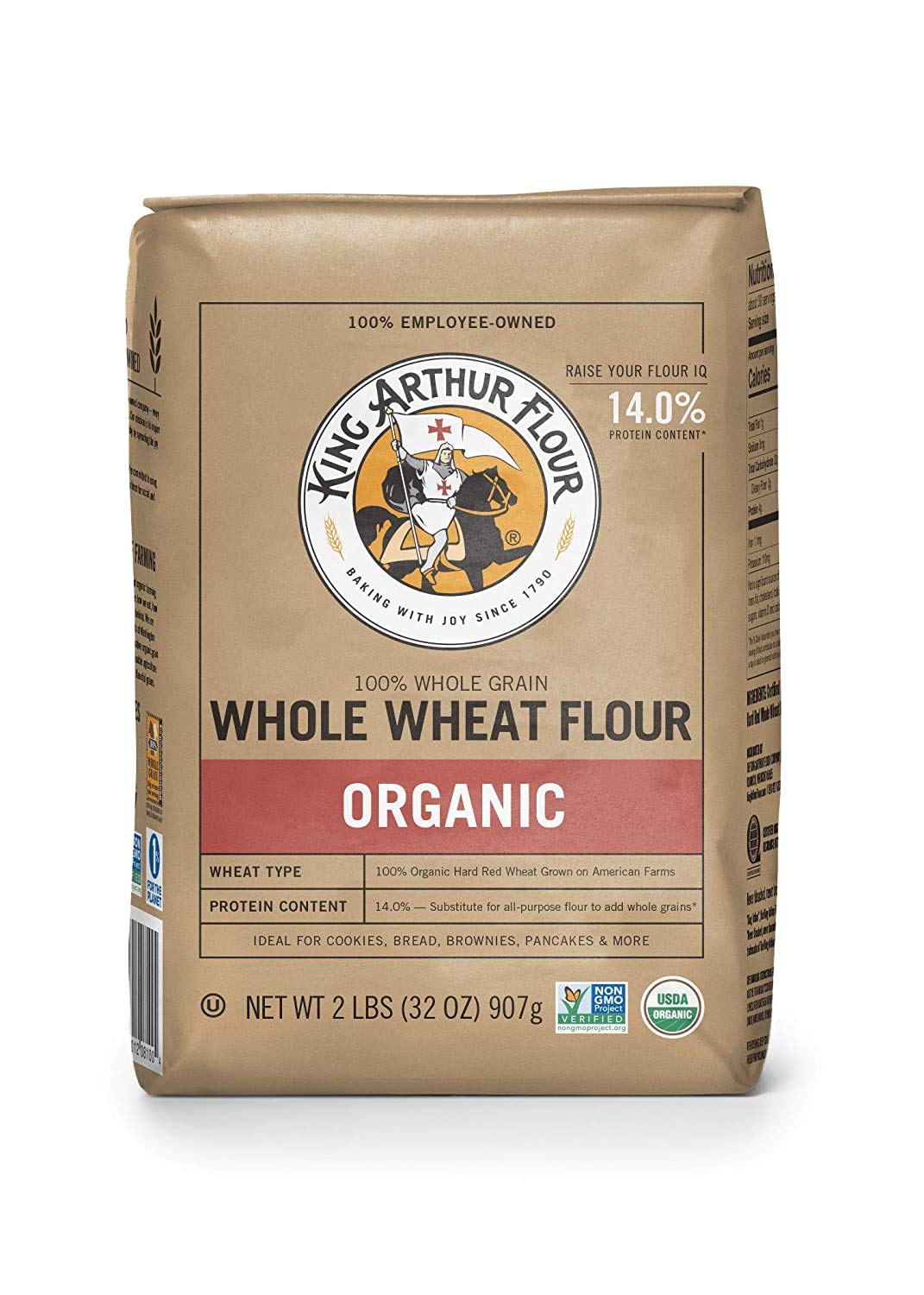 King Arthur Whole Wheat Flour - Case of 12 - 2