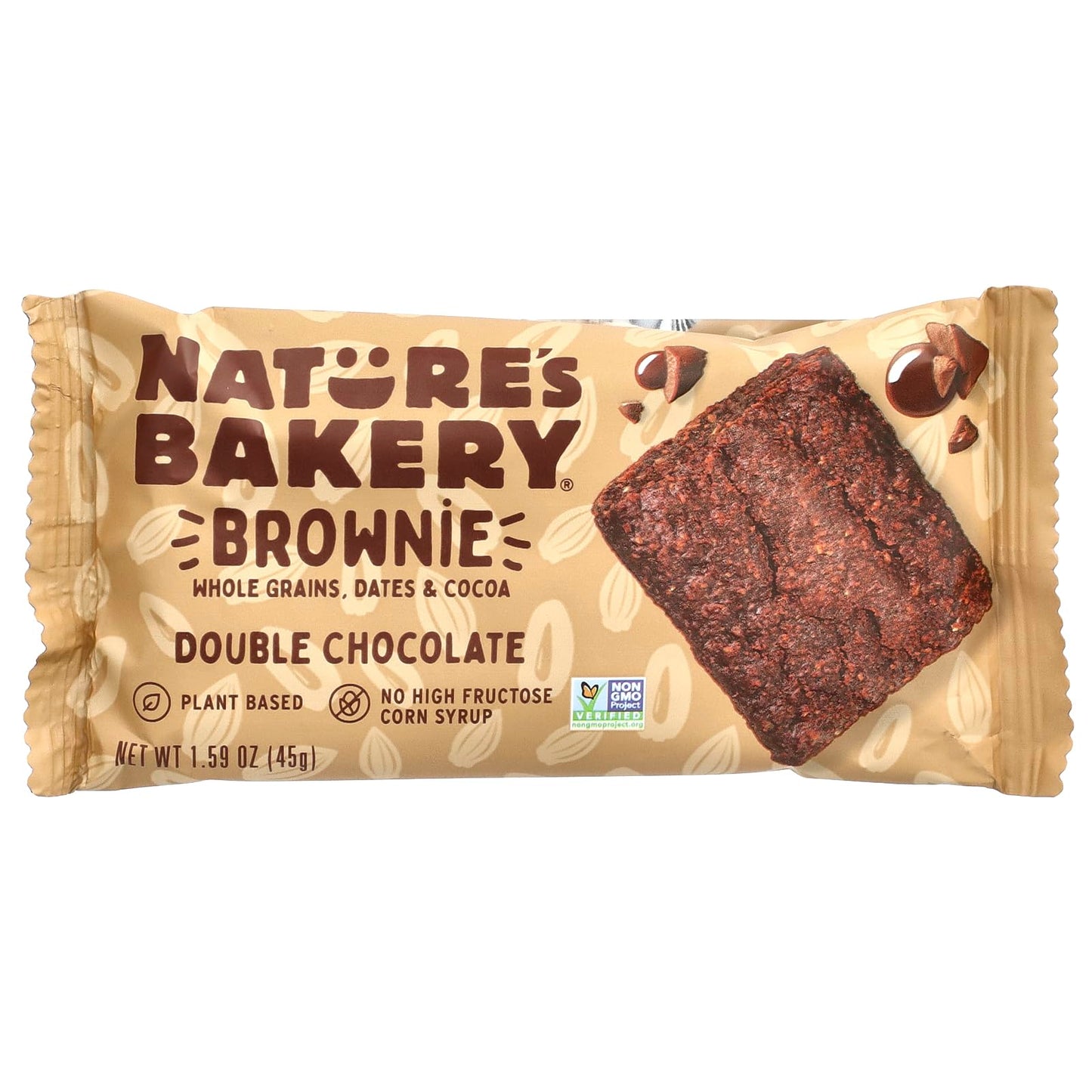 Nature's Bakery - Brownie Double Chocolate 6 Pack - Case Of 6 - 9.54 Ounces