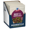 McCormick Seasoning Mix Beef & Broccoli No Artificial Flavors For Restaurant-Style Beef & Broccoli in Just 25 Minutes 1.37 oz (Pack of 12)