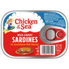 Chicken of the Sea Sardines in Louisiana Hot Sauce, 3.75 Ounce Can (Pack of 1), Wild Caught Sardines, Packaging May Vary