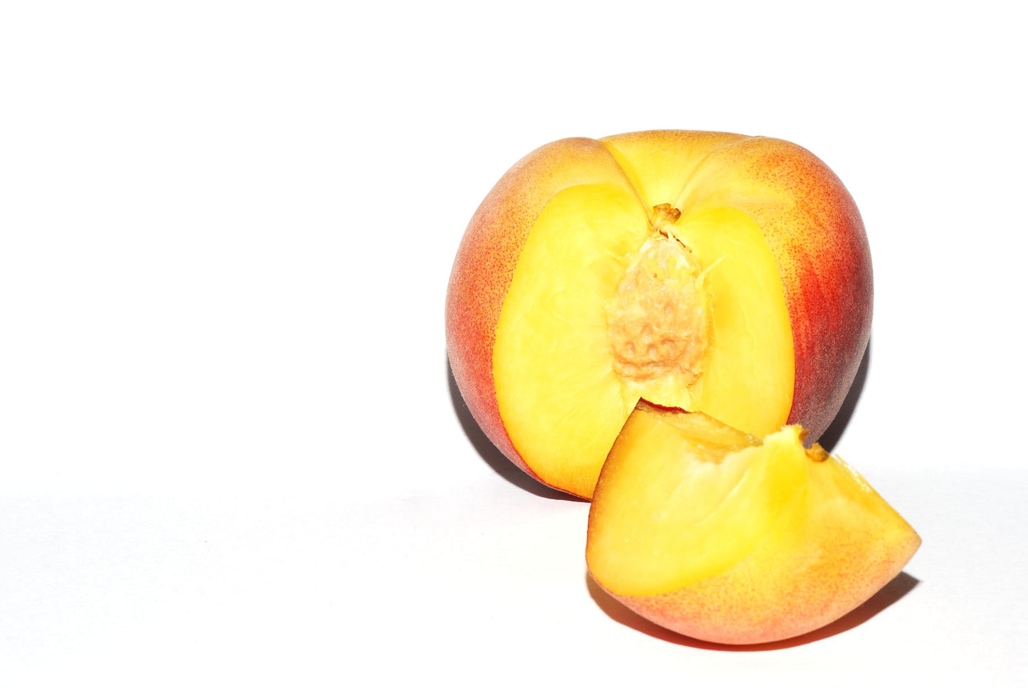 Fresh sweet Nectarine Fruit by RawJoy Farms