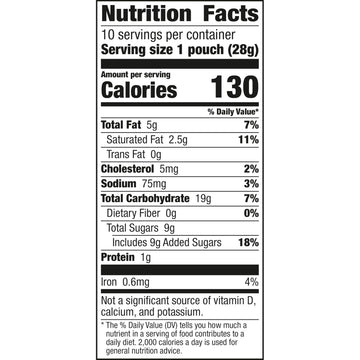 Pillsbury Mini Soft Baked Cinnamon Roll Flavored Cookies 10 Count