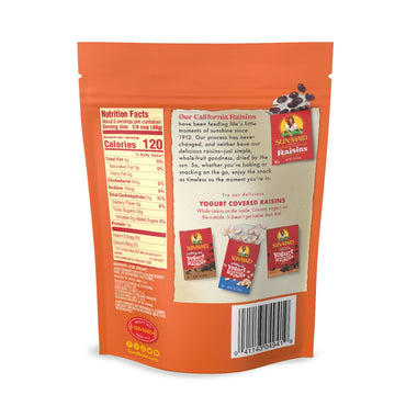 Sun-Maid California Zante Currants Snack | 8 Ounce Bags | Pack Of 1 | Whole Natural Dried Fruit | No Artificial Flavors | Non-Gmo | Vegan And Vegetarian Friendly