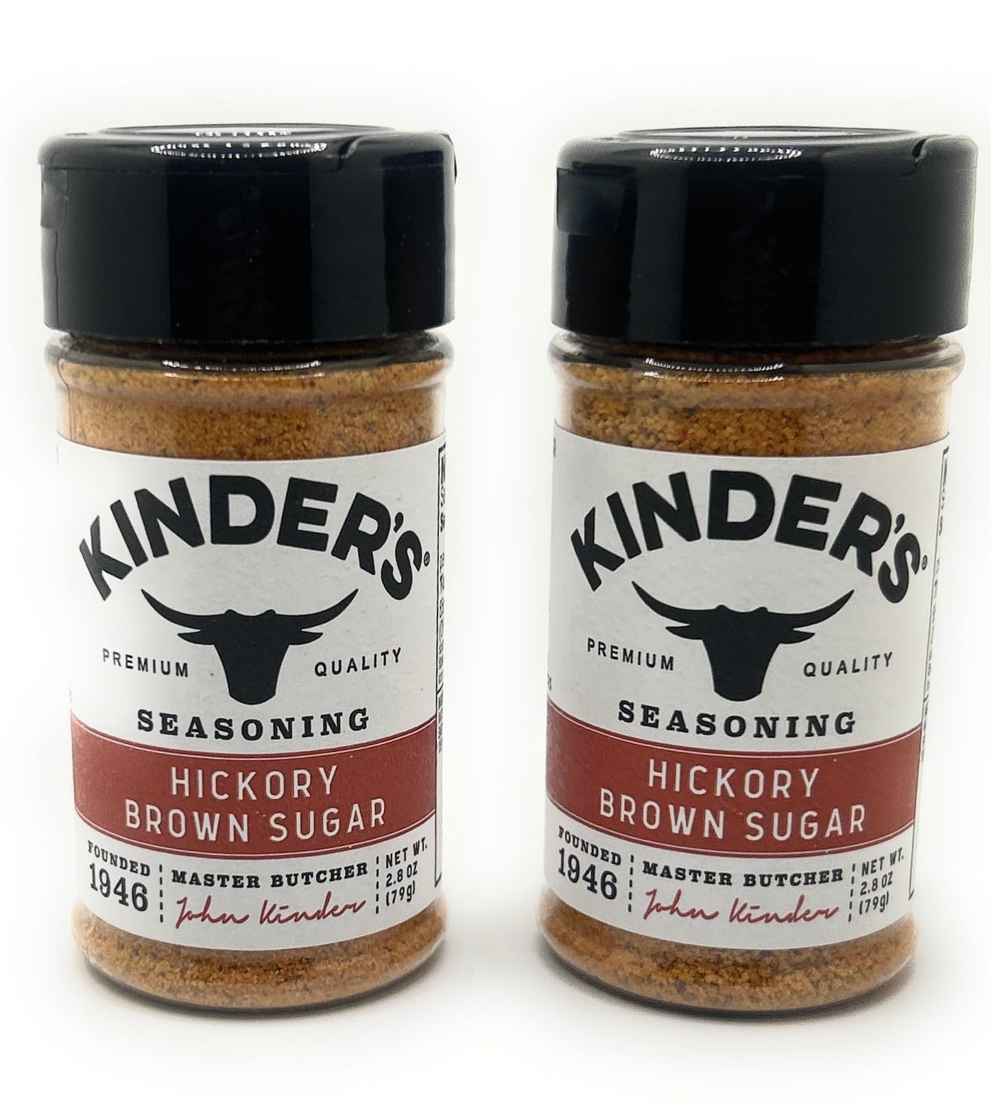 Kinders Seasonings & Rubs - 2 bottles (Hickory Brown Sugar 2.8oz)