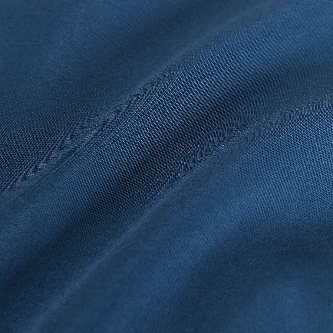 Linentablecloth 120-Inch Round Polyester Tablecloth Navy Blue