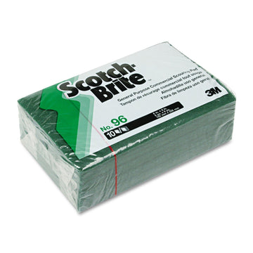 Scotch-Brite 96Cc Commercial Scouring Pad, 6 X 9, 10/Pack