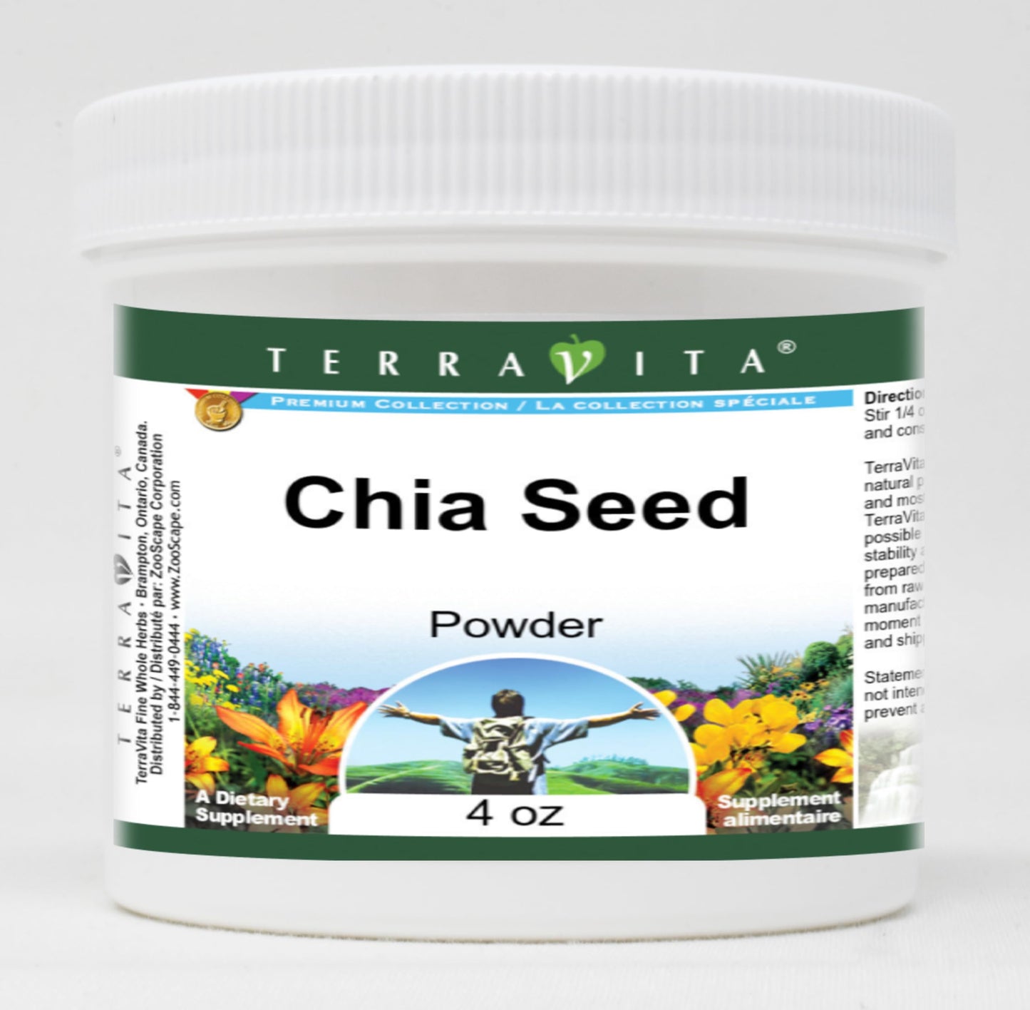Chia Seed Powder (4 oz, ZIN: 519693)