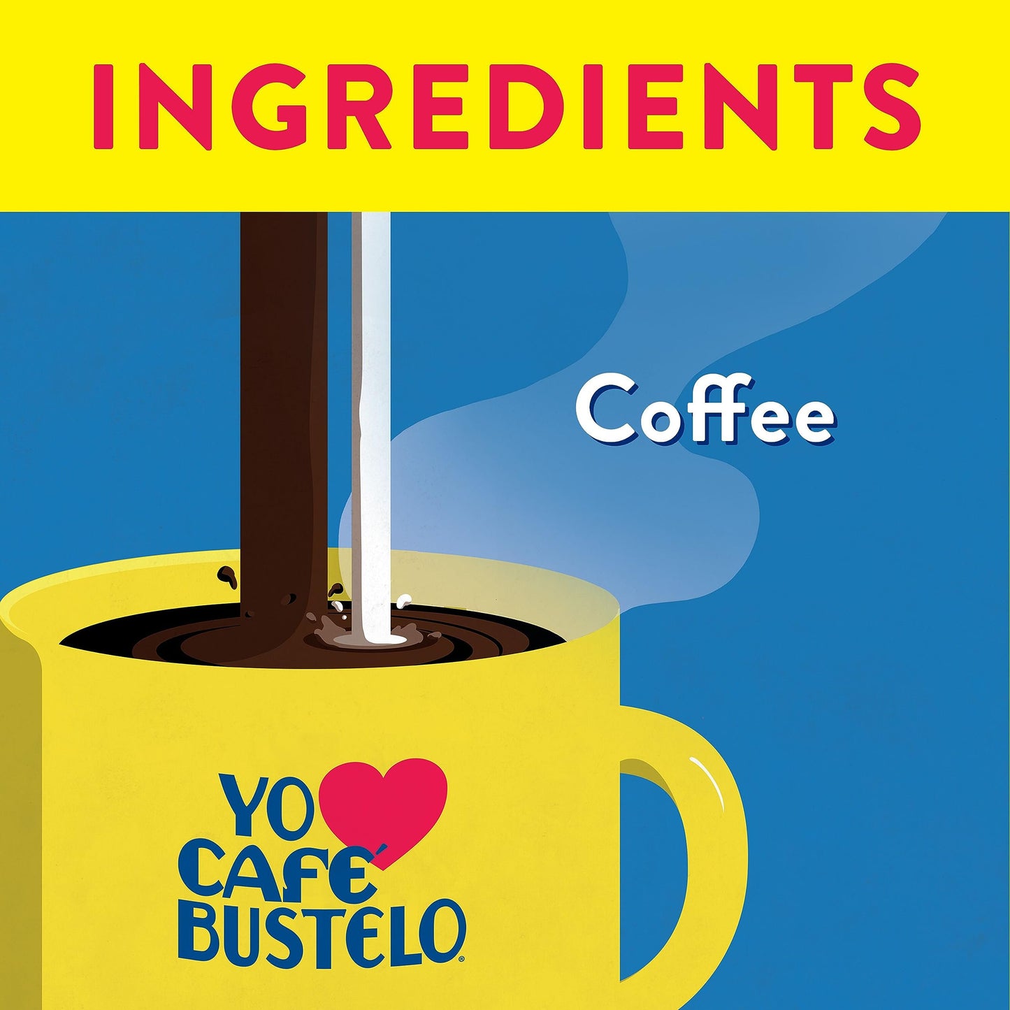 Cafe Bustelo Dark Roast Espresso compact pieces, Nespresso Compatible, Intensity 11, 40 Count