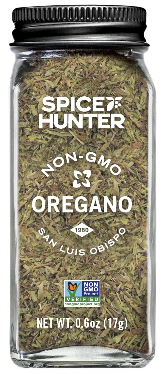 The Spice Hunter Mediterranean Oregano Leaves, 0.6-Ounce Jar