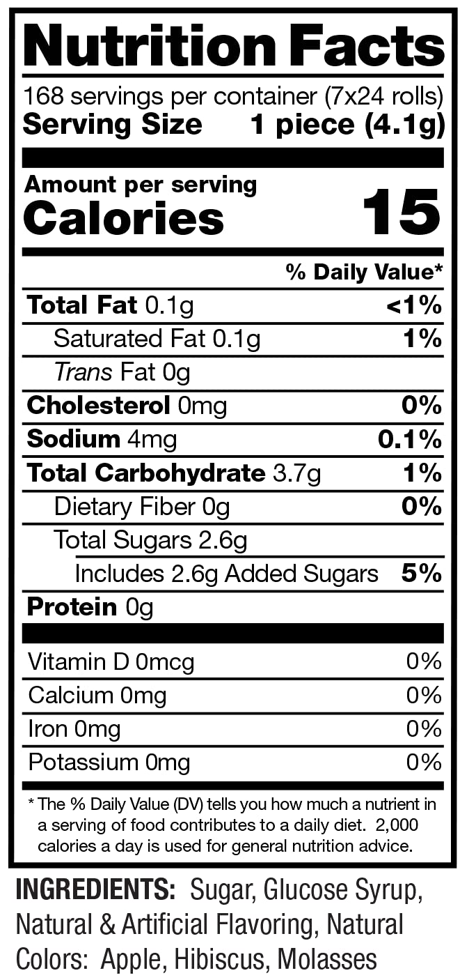 Reeds Root malt-inspired Candy Rolls - Traditional Hard Candy, Creamy Flavor, 24 Count Pack