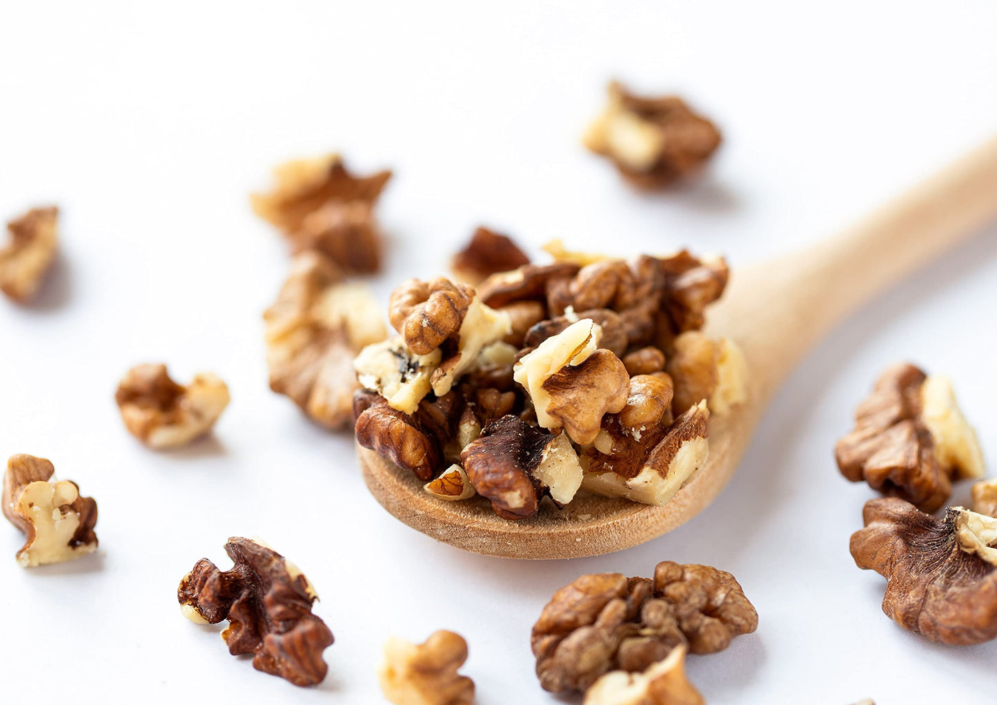 Food To Live California Walnut Pieces, 14 Pounds - Chopped Nuts, Shelled, Raw, Unsalted, Vegan, Bulk. Keto Snack. Good Source Of