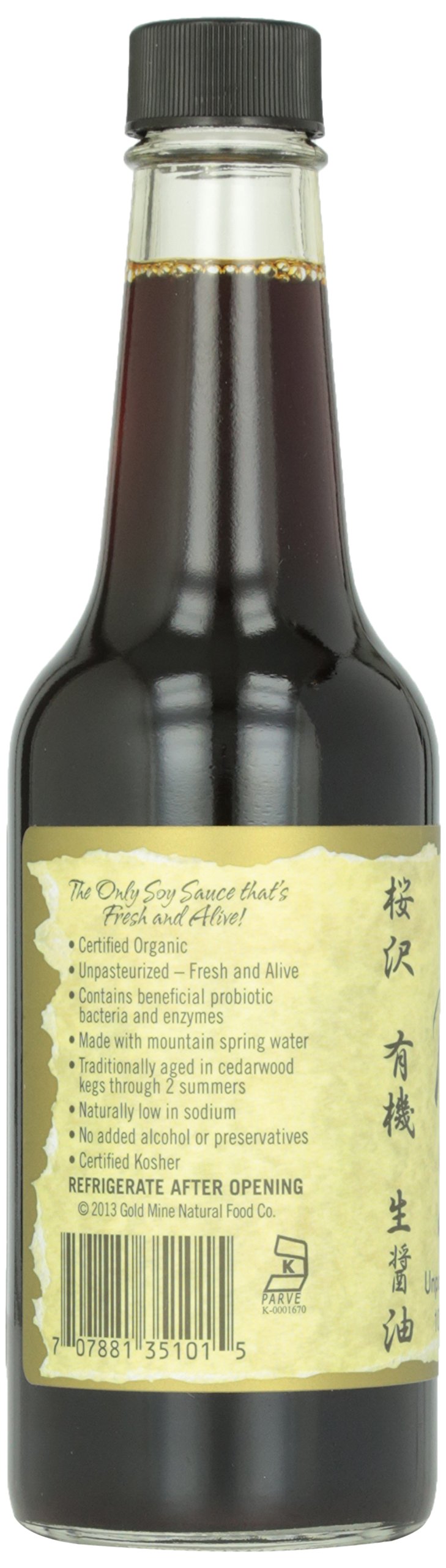 ???????? Nama Shoyu Soy Sauce, Unpasteurized, Rich Probiotics - 10 Fl Oz Bottle