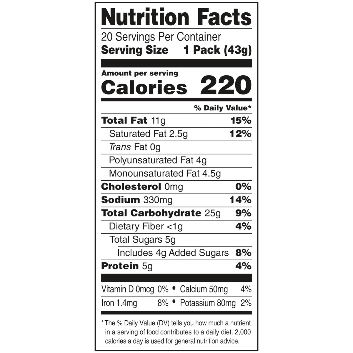 Lance Sandwich Crackers, Toastchee Peanut Butter, 20 Individually Wrapped Packs, 6 Sandwiches Each (Pack Of 6)