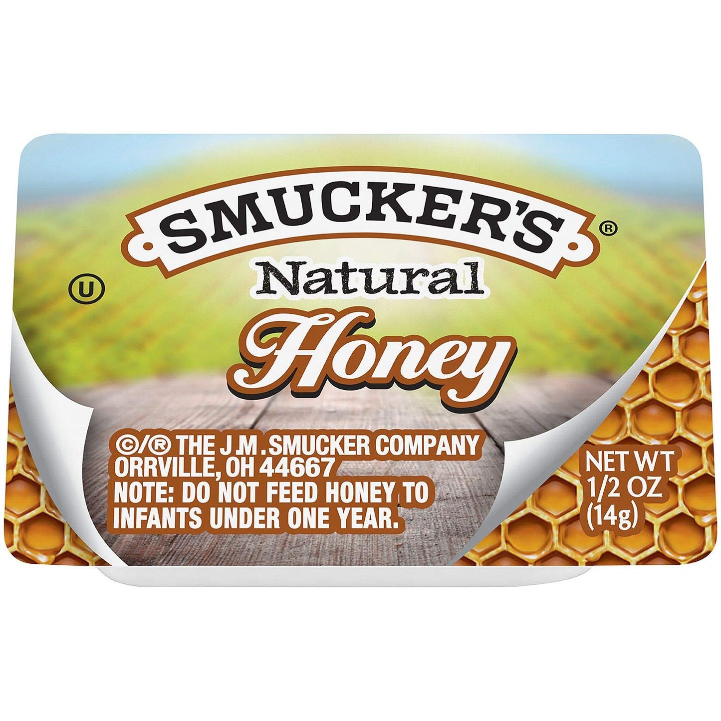 Smucker'S Honey Portion Control, 0.5 Ounce (Pack Of 200)