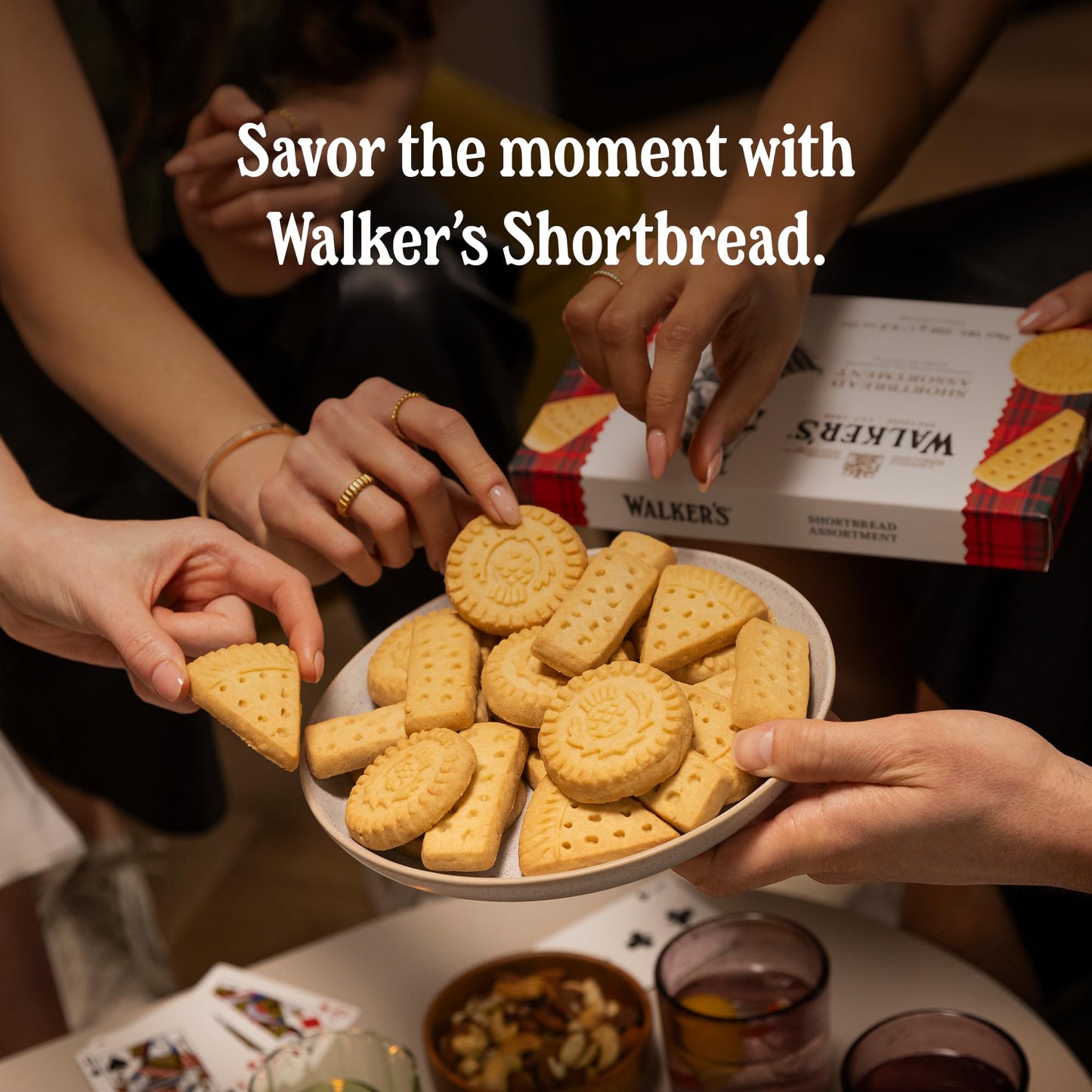 Walker s Shortbread Highland Oat Crackers, Scottish Crackers, 9.9 Oz Box (Pack of 6)