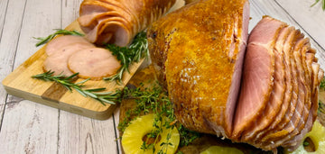 Holiday Ham Company Honey Glazed Spiral Sliced Gourmet Ham, 8.5-9.5 lbs, Serves 14-16, 1 Count