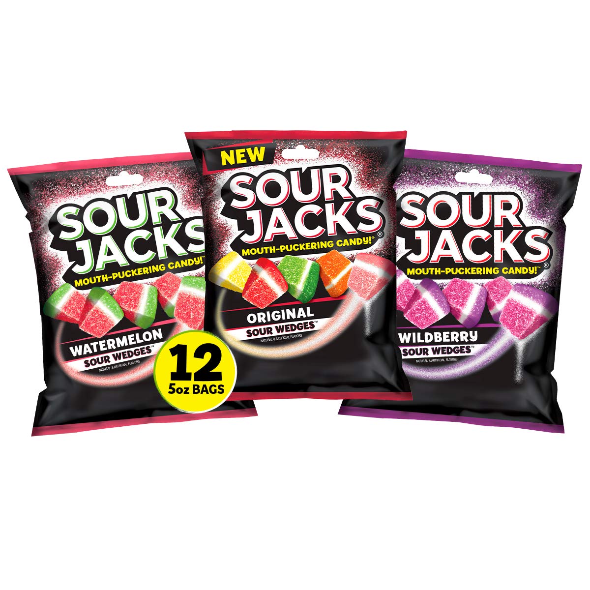Sour Jacks Candy Pack of 12