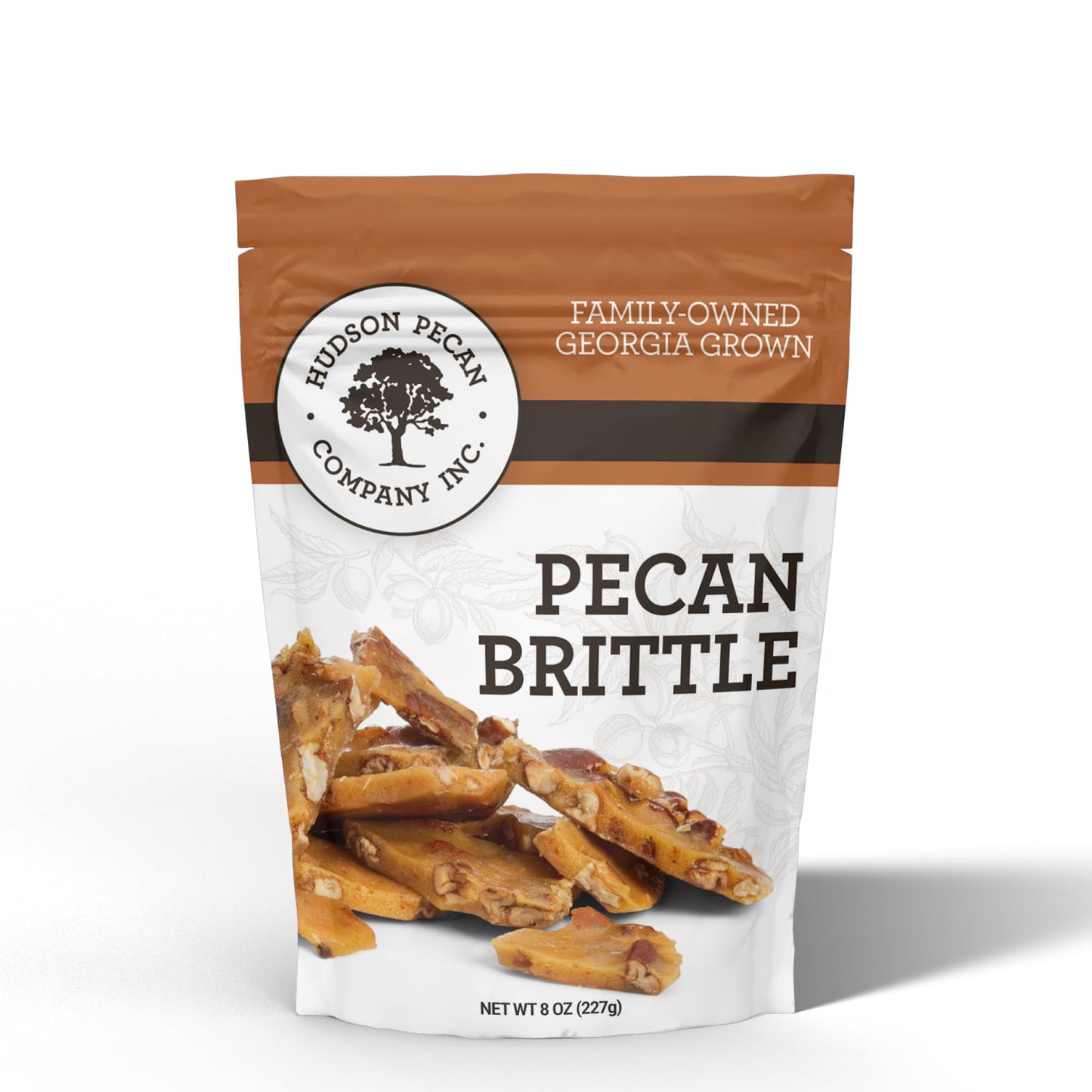 HUDSON PECAN COMPANY: Homemade Pecan Brittle | Crunchy, Handcrafted Southern Candy Made with Fresh Georgia Pecans, Perfect for S