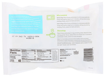 365 by Whole Foods Market, Artichoke Hearts, 12 oz, (Frozen)