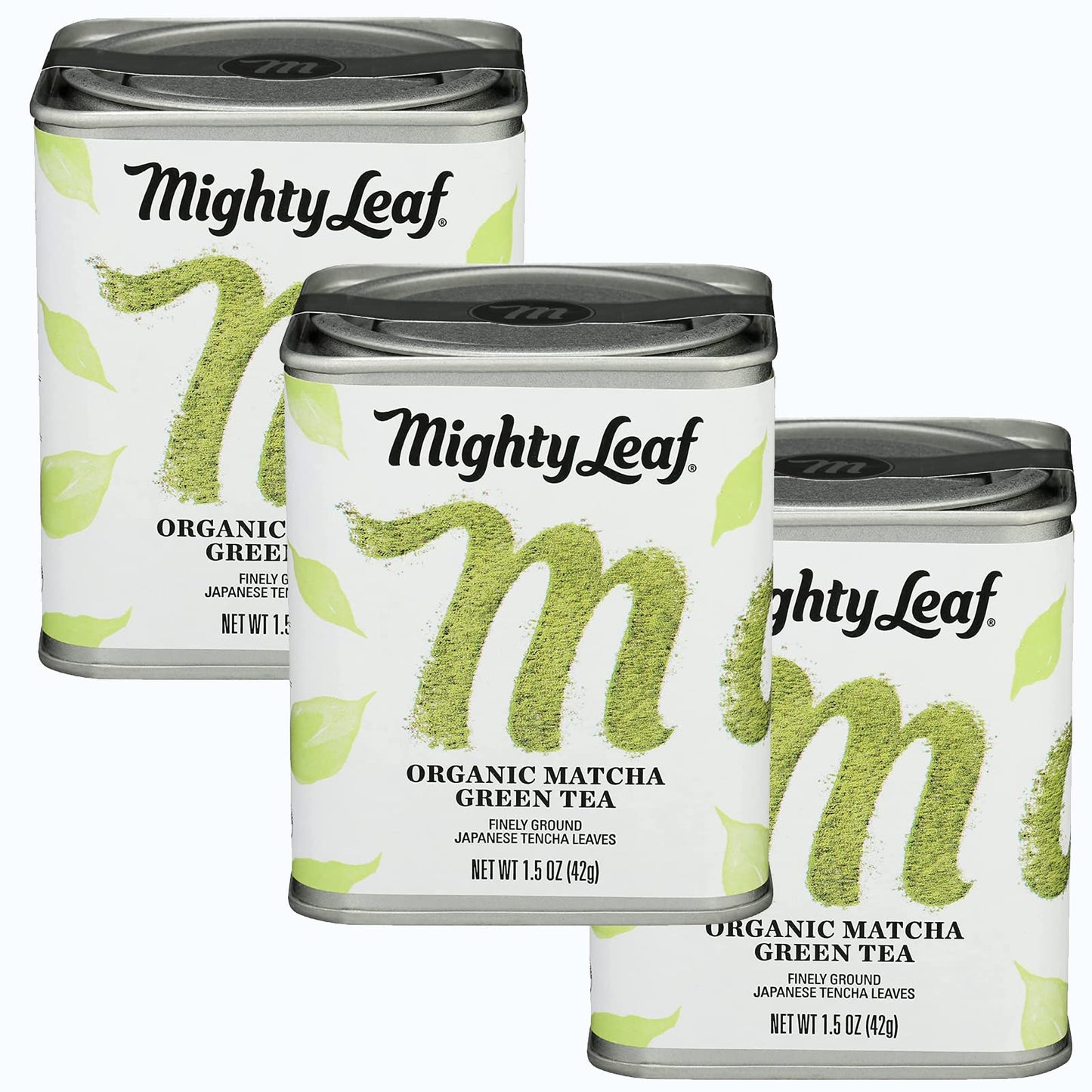 Mighty Leaf Organic Matcha Green Tea 1.5 Oz Ea 3 Pack