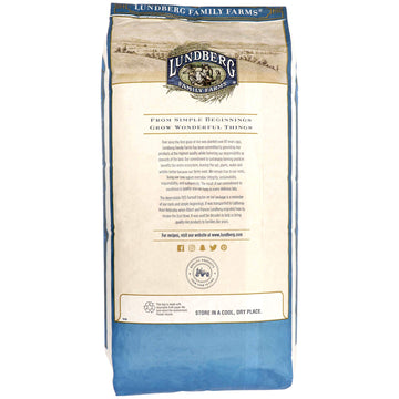 Lundberg Family Farms - Organic Wild Blend Rice, Bulk Rice, Pantry Staple, Whole Grain Blend Of Black, Brown, Red, & Wild Rice, Non-Gmo, Gluten-Free, Usda Certified Organic, Vegan, Kosher (25 Lb)