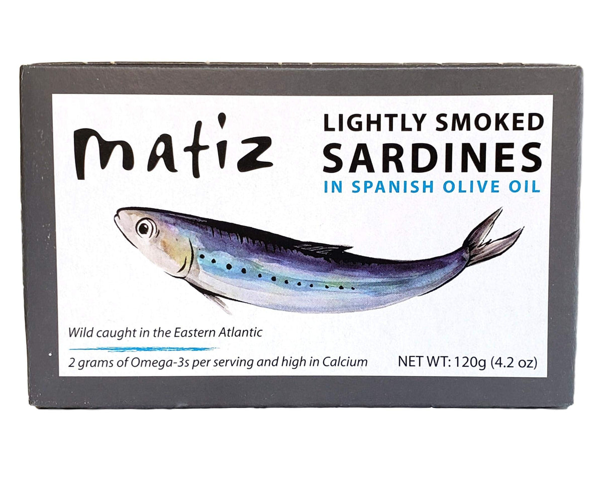 Matiz Sardines Lightly Smoked 4.2 Oz Imported From Sdiscomfort-Reducing (1 Pack)