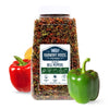 Harmony House Dried Mixed Bell Peppers, Diced – Dehydrated Vegetables For Cooking, Camping, Emergency Supply and More, 10 oz Jar