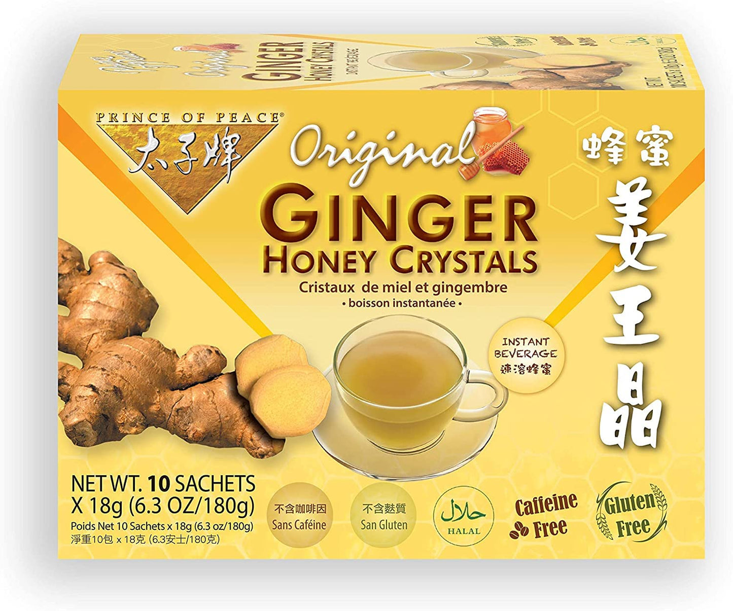 Prince Of Peace Tea Gingr Hny Crystals