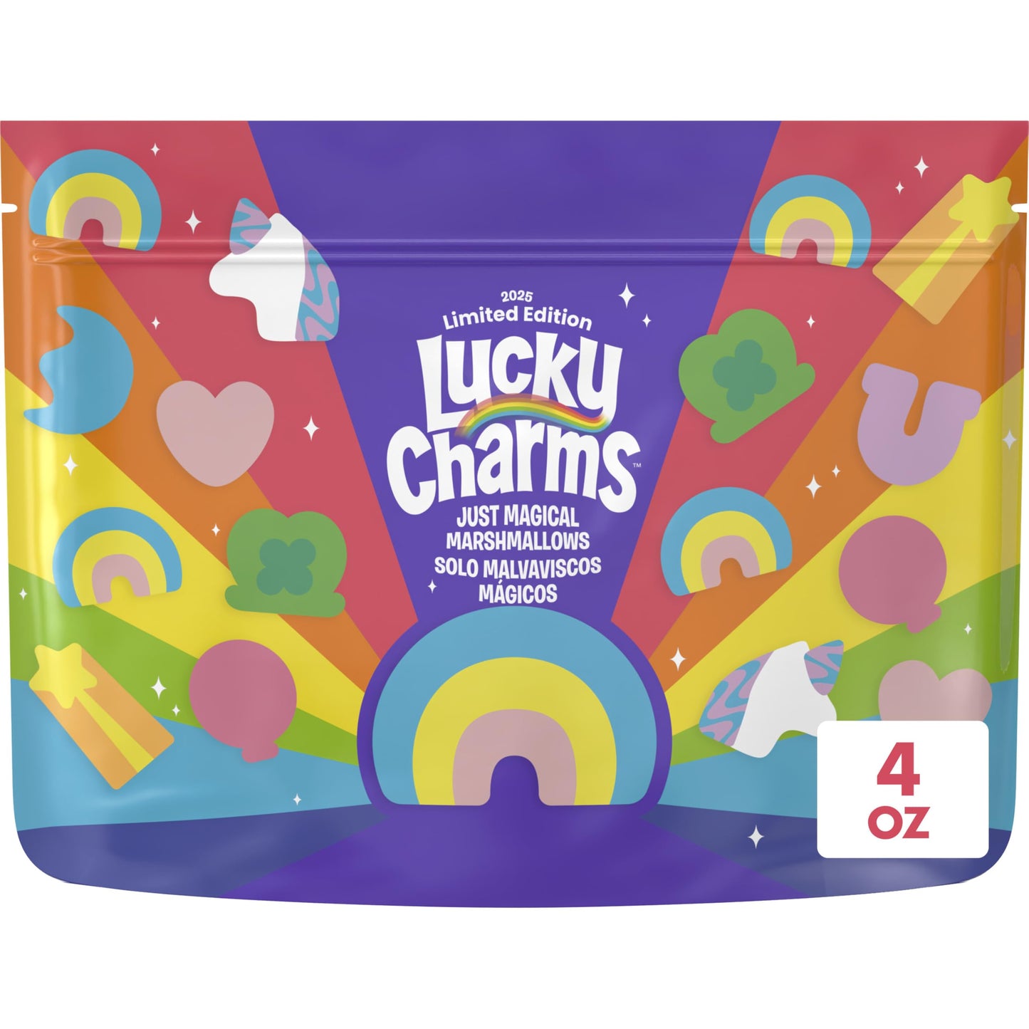 Lucky Charms Just Magical Marshmallows Special Release Snacks Dessert Ingredient And Topping 4 Oz