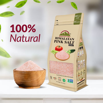Himalayan Chef Pink Himalayan Salt, Fine Grain - 2 Lbs Bag