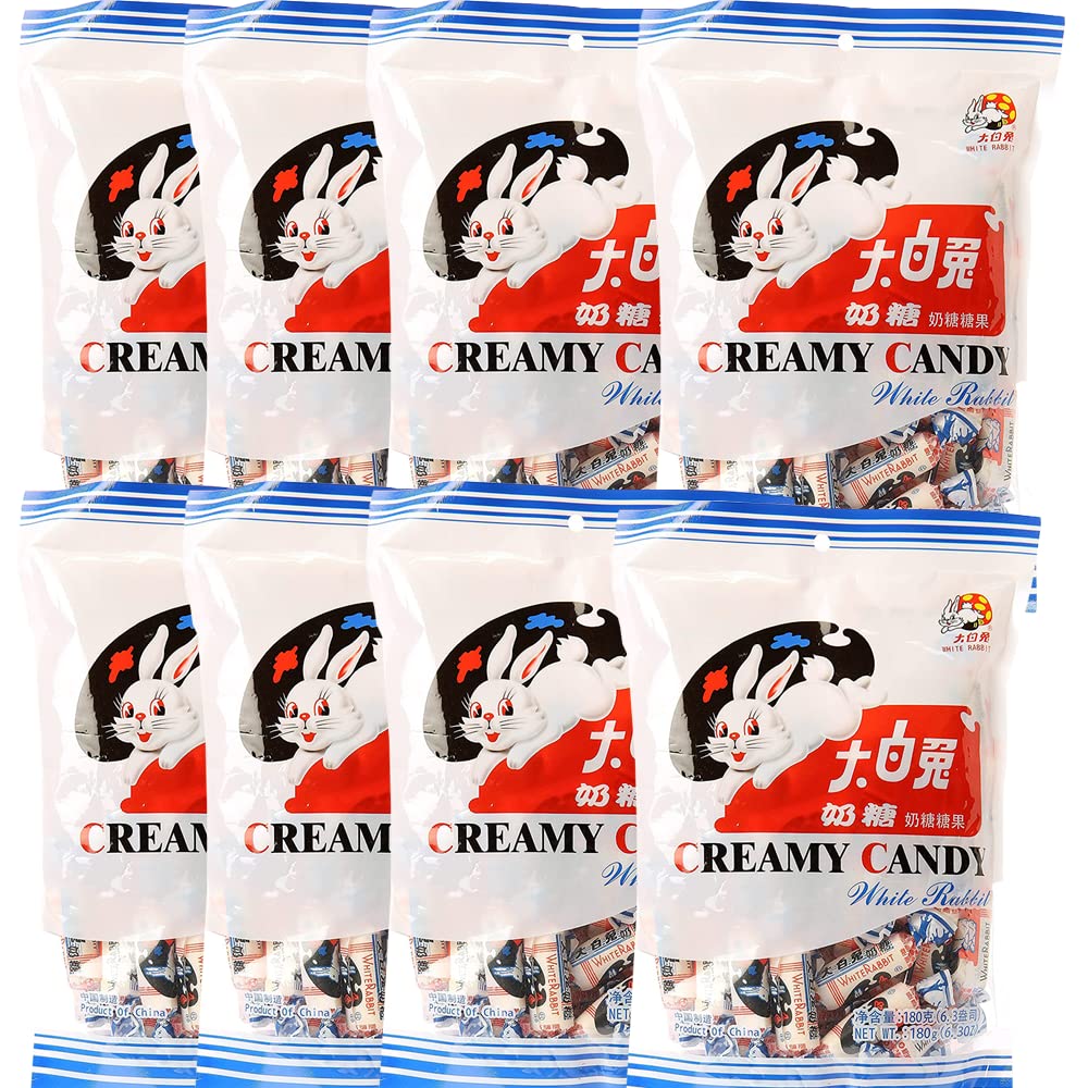 Z. Emma White Rabbit Creamy Candy 6.3 Oz/180g (8pack)